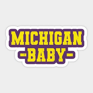 Michigan Baby Sticker